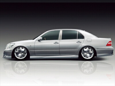 楽天市場】センスブランド 30セルシオ 後期 サイドステップ エアロ