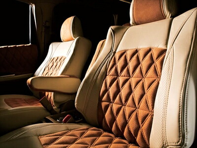 プリウス ZVW30 後期 G/Gツーリングセレクション アルタモーダ シートカバー ロゴ有り ラムース×SSPUタイプ LUXURY ダイヤ