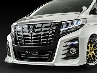 アルファード 30系 前期 Belta フロントバンパースポイラー LEDスポットキット無し|Autostyle
