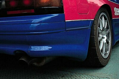 RX-7 FC REAR SIDE STEP 塗装取付込