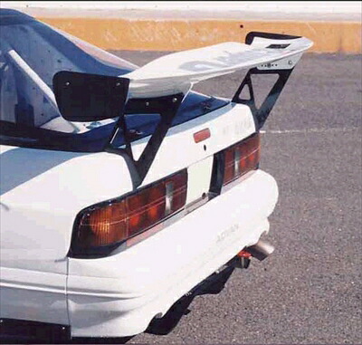 RX-7 FC3S REAR SPOILER-GT II (Wet Carbon) 取付込