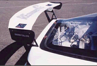 RX-7 FC3S REAR SPOILER-GT II (F.R.P) 塗装済み