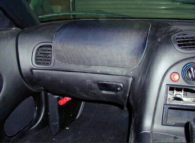 RX-7 FD3S AIR BAG PANEL FLAT (Wet Carbon) クリア塗装済み