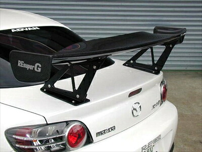 【納期未定】RX-8 リアスポイラー GT3 LOW FRP製 塗装済み