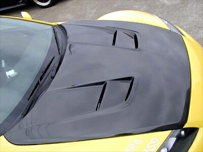 RX-8 AD-HOOD ボンネット FRP製 塗装取付込