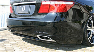 LEXUS LS 前期 PREMIUM リアバンパー 塗装取付込