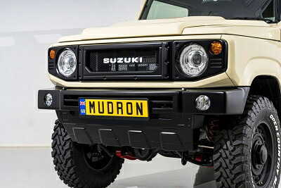 JB64W ジムニー MUDRON ADVENTURE ARMY フロントバンパー タイプ1 (純正フォグランプ可能) チッピング 塗装 取付込｜Autostyle