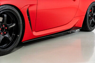 【納期4-5か月前後】ZN8 GR86 SPORT サイドスポイラー カーボン クリア塗装済|Autostyle