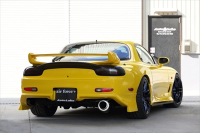 通販正規品 RX-7 force＋ リアバンパー 塗装取付込：Autostyle FD3S