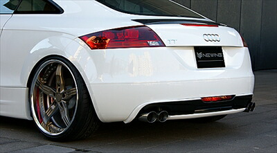 Audi TT 8j用(ARQRAY製?) 4本出しマフラー Tiルックテール Audi TT 8j用(ARQRAY製?) 4本出しマフラー Tiルックテール