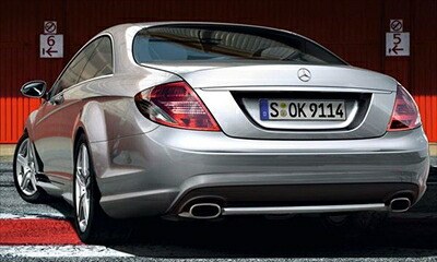 BENZ W216 CL63/CL65 AMG リアスカート