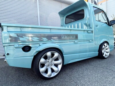 S500P ハイゼットトラック 前期/中期/後期 K-TRIDER オーバーフェンダー リア左右 素地