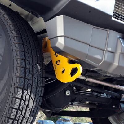 30 Off Jb74w ジムニーシエラ タクティカルバンパー装着車用 牽引フック 9mm厚 フロント右 Fucoa Cl