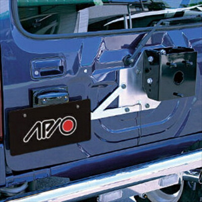 ジムニーシエラ JB43 スペアタイヤ移動＆ナンバー移動キット