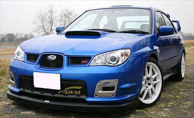 インプレッサ GDB ダクトカバー シルバー