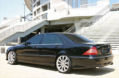 BENZ S W220 エキゾーストシステム 80Φx4 取付込