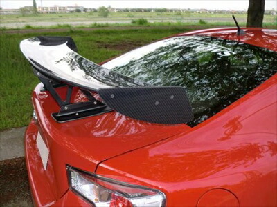 楽天市場】BRZ ZC6 バーチカルマウントGTウィング クリア塗装