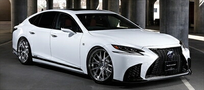 LEXUS LS 50系 前期 ~2020/10 BLACK LABEL エアロ3点キット F SPORTバンパー用 V6ツインターボ カーボン製｜Autostyle