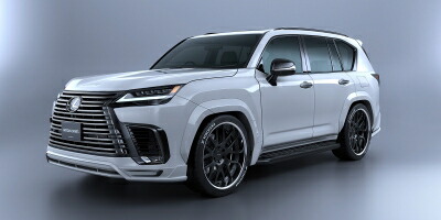 LEXUS LX600 標準/EXECTIVE用 BLACK LABEL オーバーフェンダーキット +50mm FRP|Autostyle
