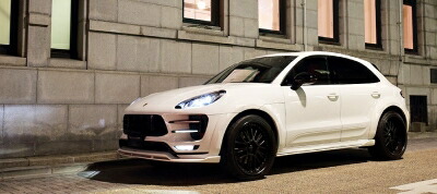 PORSCHE MACAN TURBO BLACK LABEL サイドアンダースポイラー 車用品