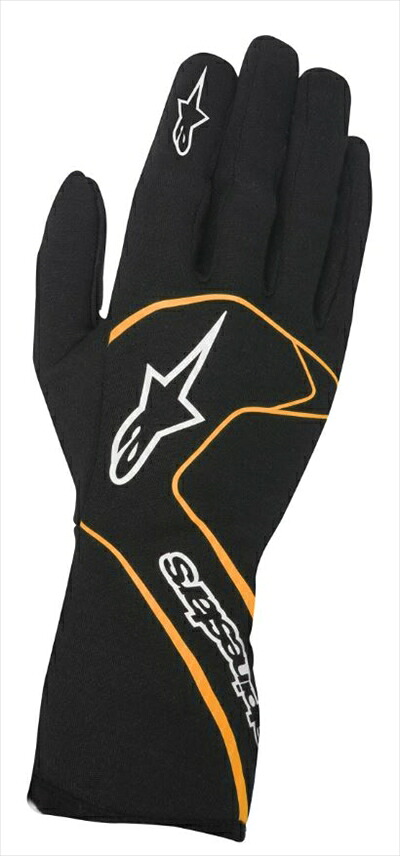 【納期未定】TECH 1-RACE グローブ 156 BLACK ORANGE FLUO XLサイズ
