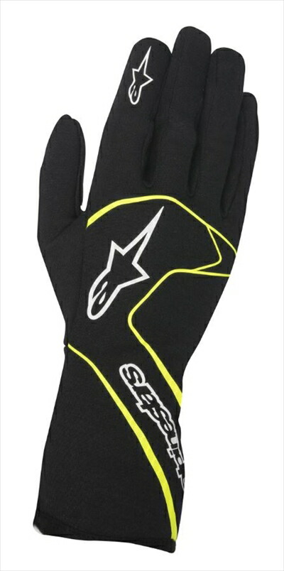 【納期未定】TECH 1-RACE グローブ 155 BLACK YELLOW FLUO XLサイズ
