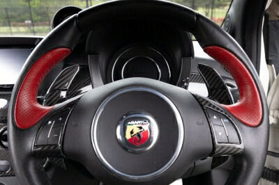 楽天市場】KOSHI ABARTH 500 595 カーボン パドルシフトカバーセット