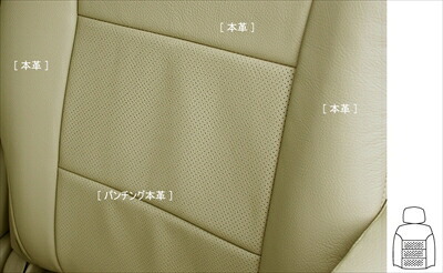 パッソセッテ 本革シートカバー ニューベージュ