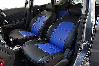 ヴォクシー ZR60/65 ワンタッチタンブルシート 2007 モダン ブラック/青色