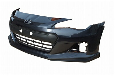 BRZ ZC6 前期 フロントリップスポイラーFRP製 オフブラック塗装済