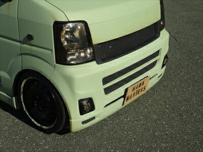 楽天市場】エブリイワゴン DA64W フロントバンパースポイラー タイプ1 