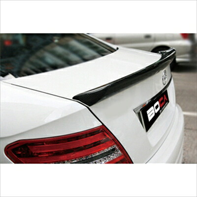 BENZ W204 C63 Coupe Facelift Big Carbon Trunk Spoiler