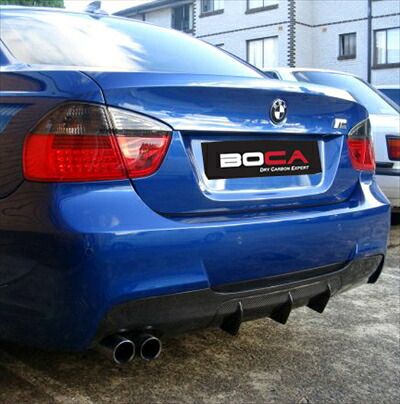 BMW 3er E90 M-Sport DTM Carbon Rear Diffuser クリア塗装済み