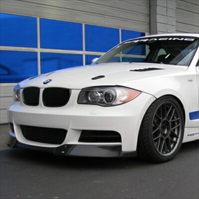 BMW 1er E82 Coupe Euro Carbon Front Lip 取付込