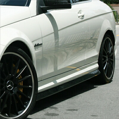 BENZ W204 C63 Coupe Facelift Carbon Side Skirt 取付込 132,688円