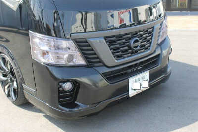 NV350キャラバン E26 2型 ワイドボディ フロントリップスポイラー 素地|Autostyle