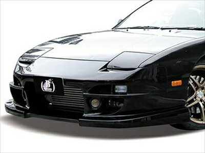 180SX 後期用　リップスポイラー 180SX 後期純正バンパー用 リップ ハーフ スポイラー エアロ