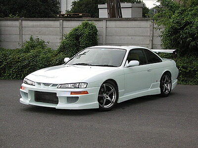 シルビア S14 ｴｱﾛ3点ｷｯﾄ 後期 FB・SS・RSディフューザー 塗装済み