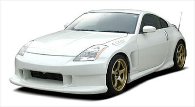 フェアレディZ Z33 フロントバンパー Type-I 塗装取付込