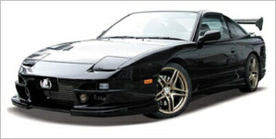 180SX ｴｱﾛ3点ｷｯﾄ　FB３・SS・RSﾃﾞｨﾌｭｰｻﾞｰ 塗装取付込