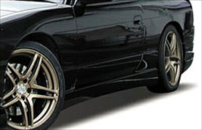 180SX サイドステップ Type-II 塗装取付込