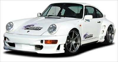 PORSCHE 964 フロントオーバーフェンダー 塗装済み