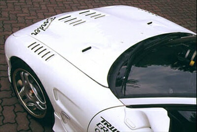 FD3S エアースクープボンネット T-2 (FRP) 塗装取付込