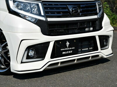 ムーヴカスタム LA150S フロントハーフスポイラー Ver.1 (デイライト無し) 塗装済み