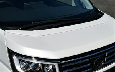 ムーヴカスタム LA150S ボンネットスポイラー 塗装済 ブライトシルバーメタリック S28