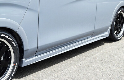 E26 キャラバン 標準車 サイドステップ スーパーロング車用 メーカー単色塗装済 GAT ミッドナイトブラック 取付込