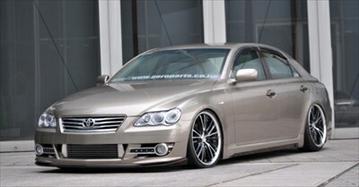 楽天市場】マークX GRX120 BOAST エアロ3点セット : Autostyle