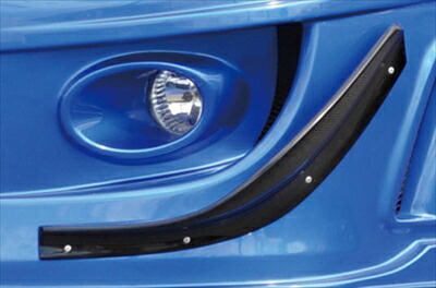 インプレッサ WRX STi GRB/GRF Msports フロントバンパー専用カナード カーボン製 クリア塗装済み|Autostyle
