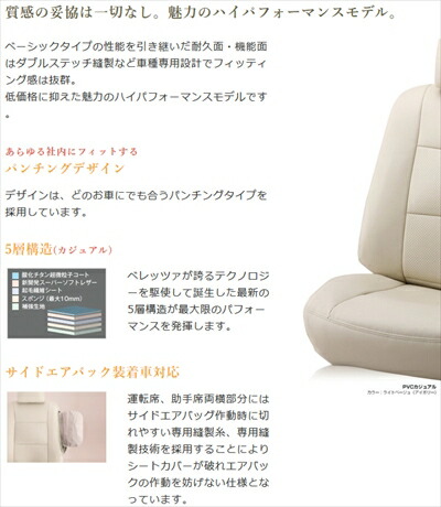 DA64Wエブリイワゴンシートカバーカジュアルパンチングタイプ1台分セットライトグレー