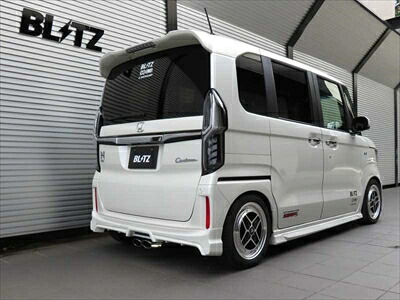 N-BOXカスタム JF3 2WDターボ車 無限エアロ装着車専用 NUR-SPEC VS マフラー 取付込